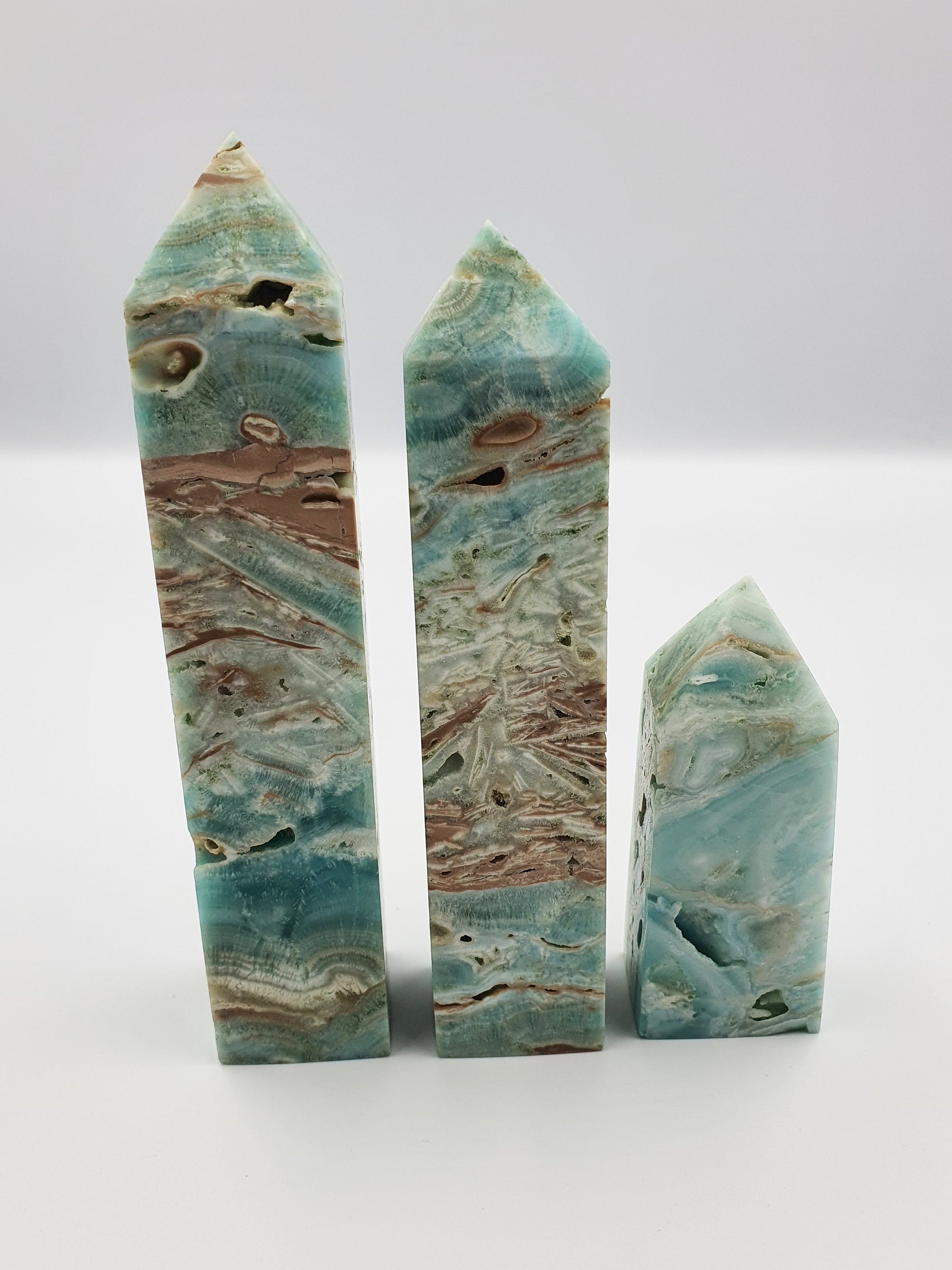 Blue Aragonite Tower