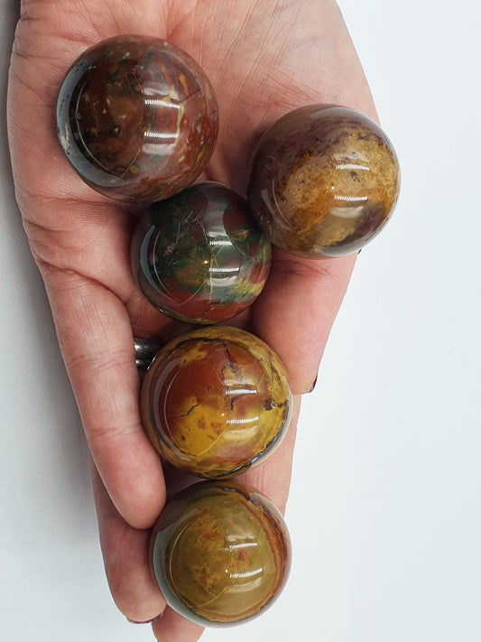 Ocean Jasper Sphere