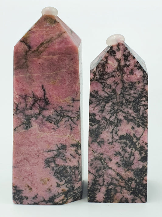 Leaning Rhodonite Tower - see photos