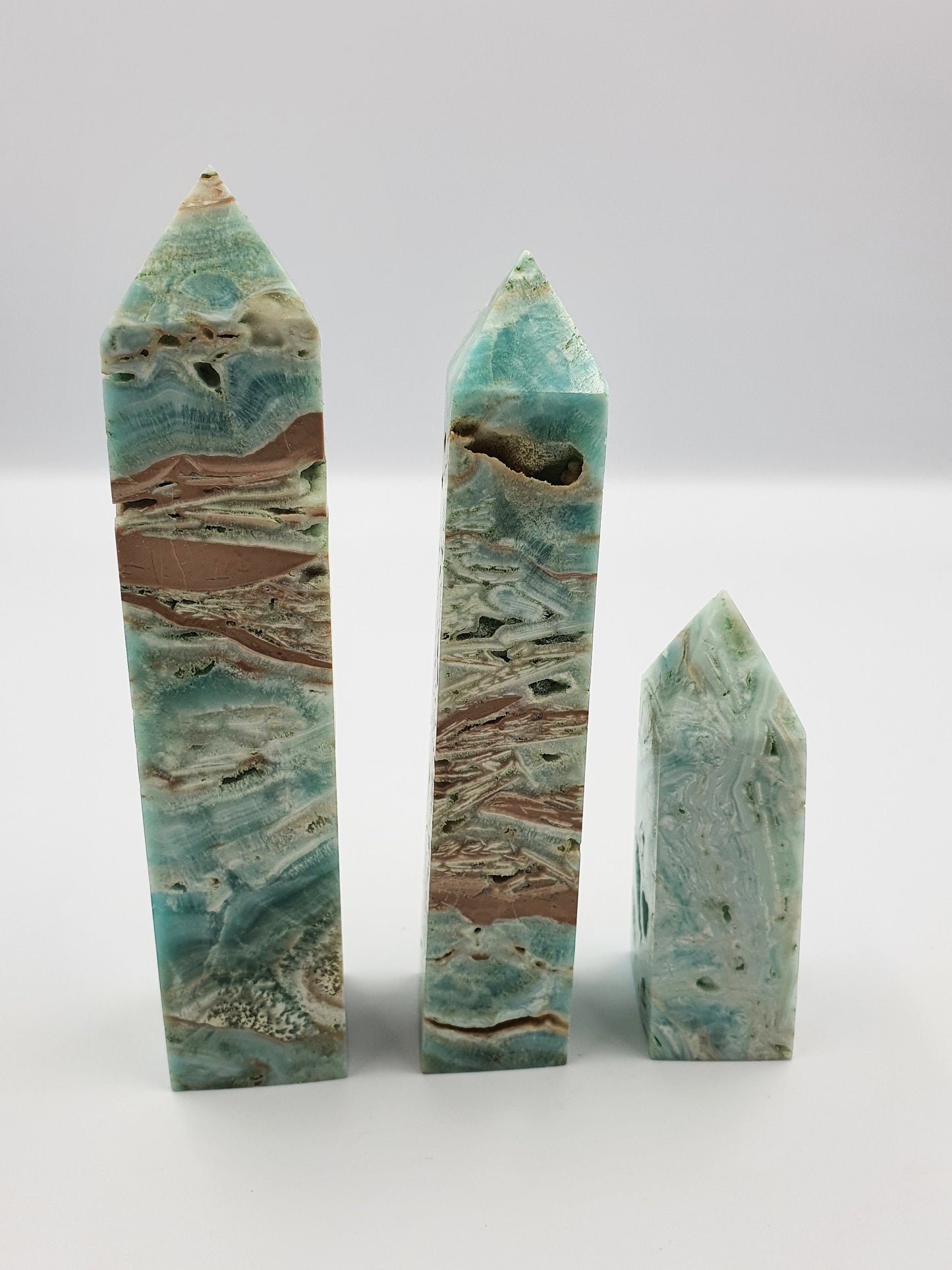 Blue Aragonite Tower