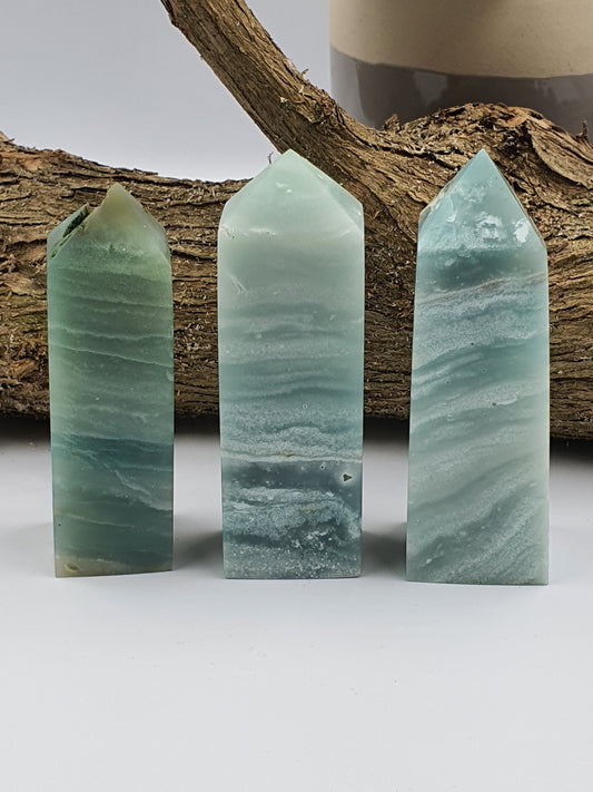 Blue Sky Calcite Tower