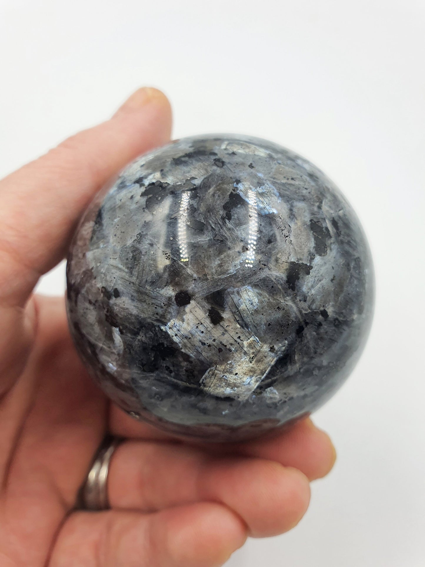 Flashy Lavikite Sphere