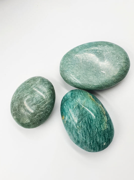 Natural Amazonite Palmstone