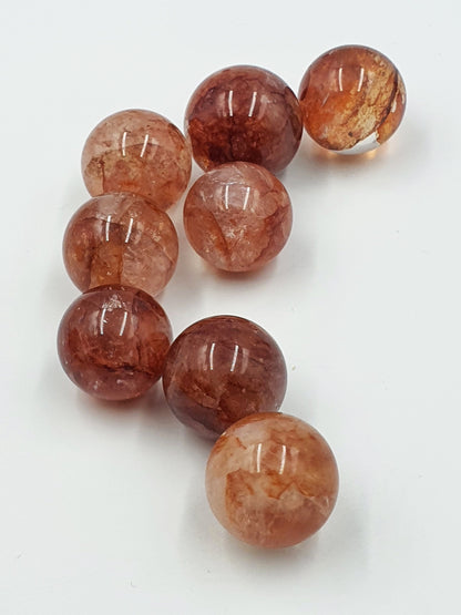 Fire Quartz (Hematoid) Mini Sphere- 20mm