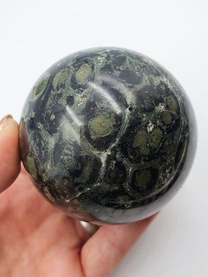 Natural Kambaba Jasper Sphere