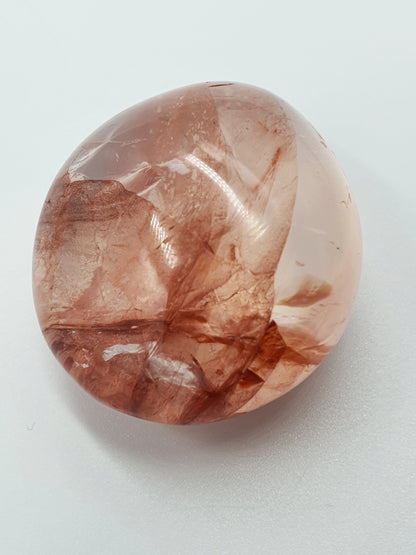 Fire Quartz Crystal Palm