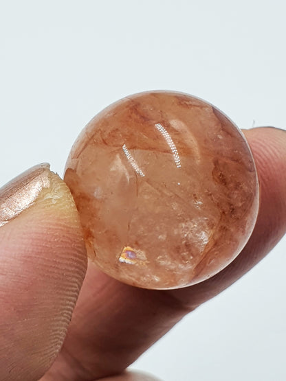 Fire Quartz (Hematoid) Mini Sphere- 20mm