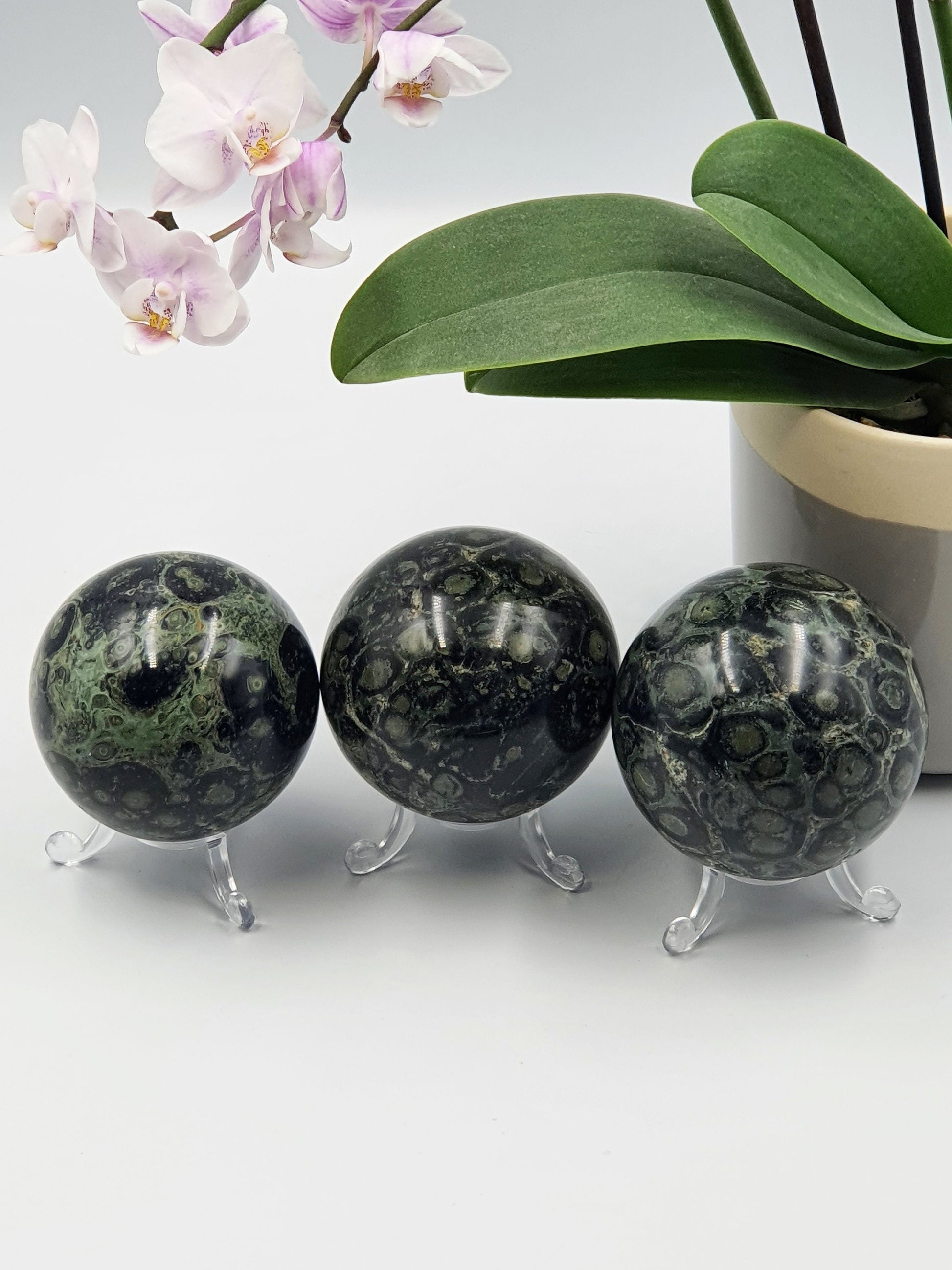 Natural Kambaba Jasper Sphere