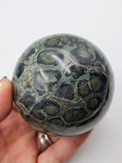 Natural Kambaba Jasper Sphere