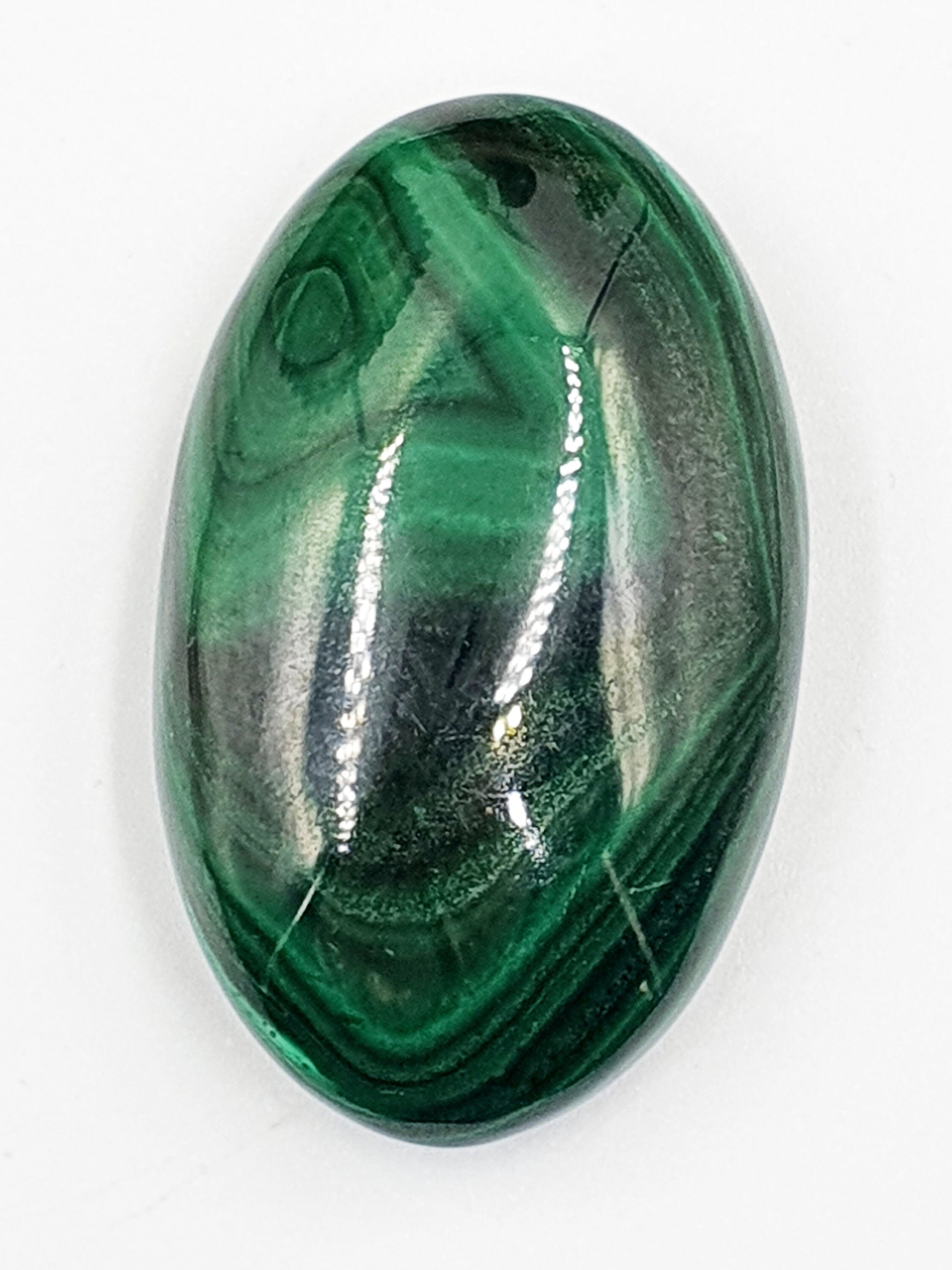 Natural Silky Smooth Malachite Palm