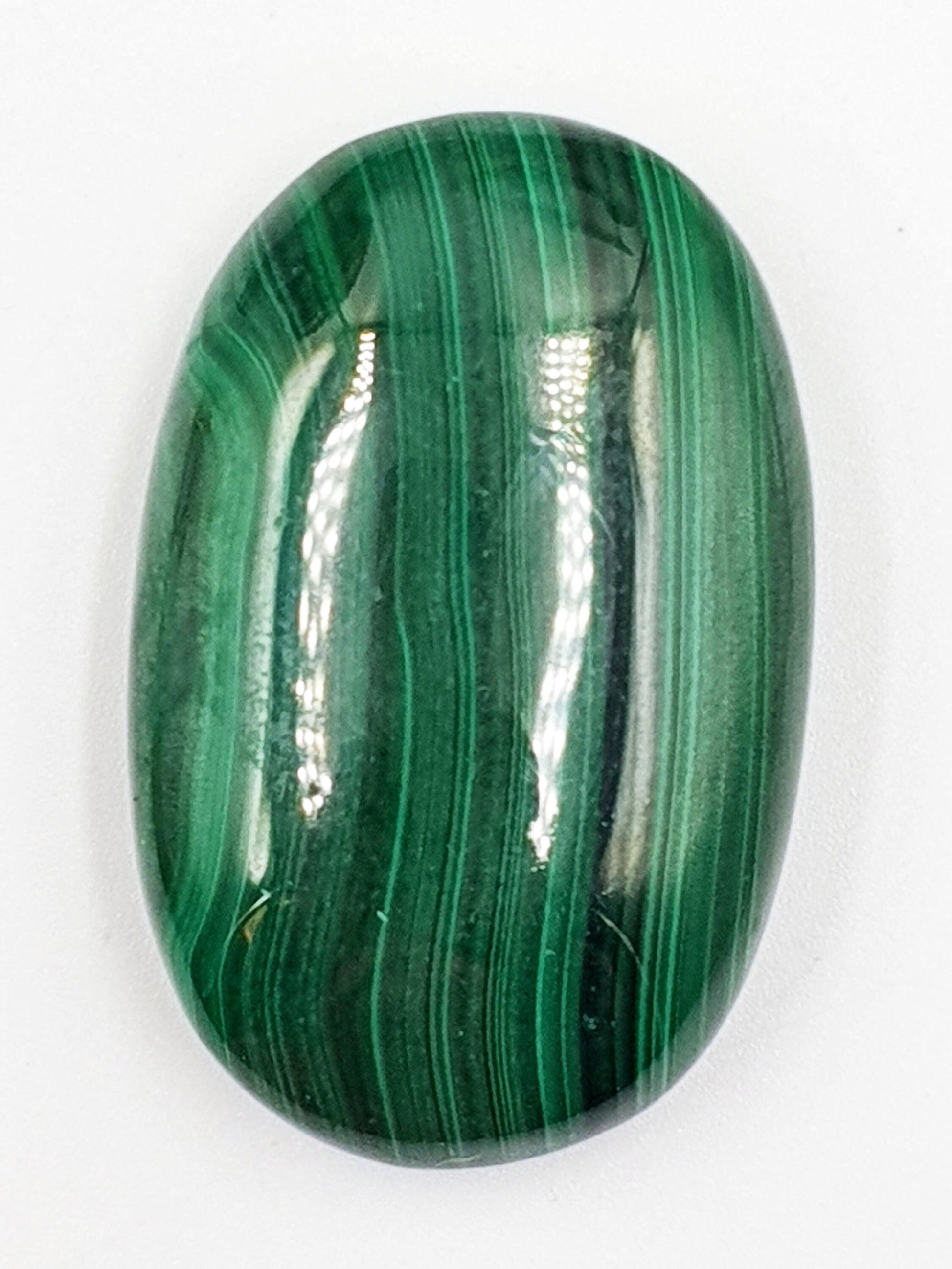 Natural Silky Smooth Malachite Palm