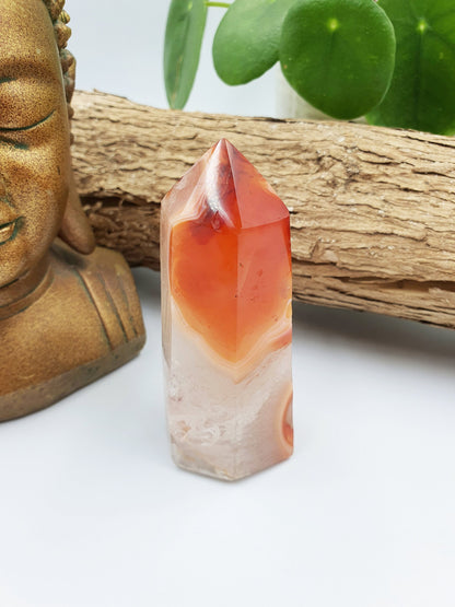 Drusy Carnelian Tower