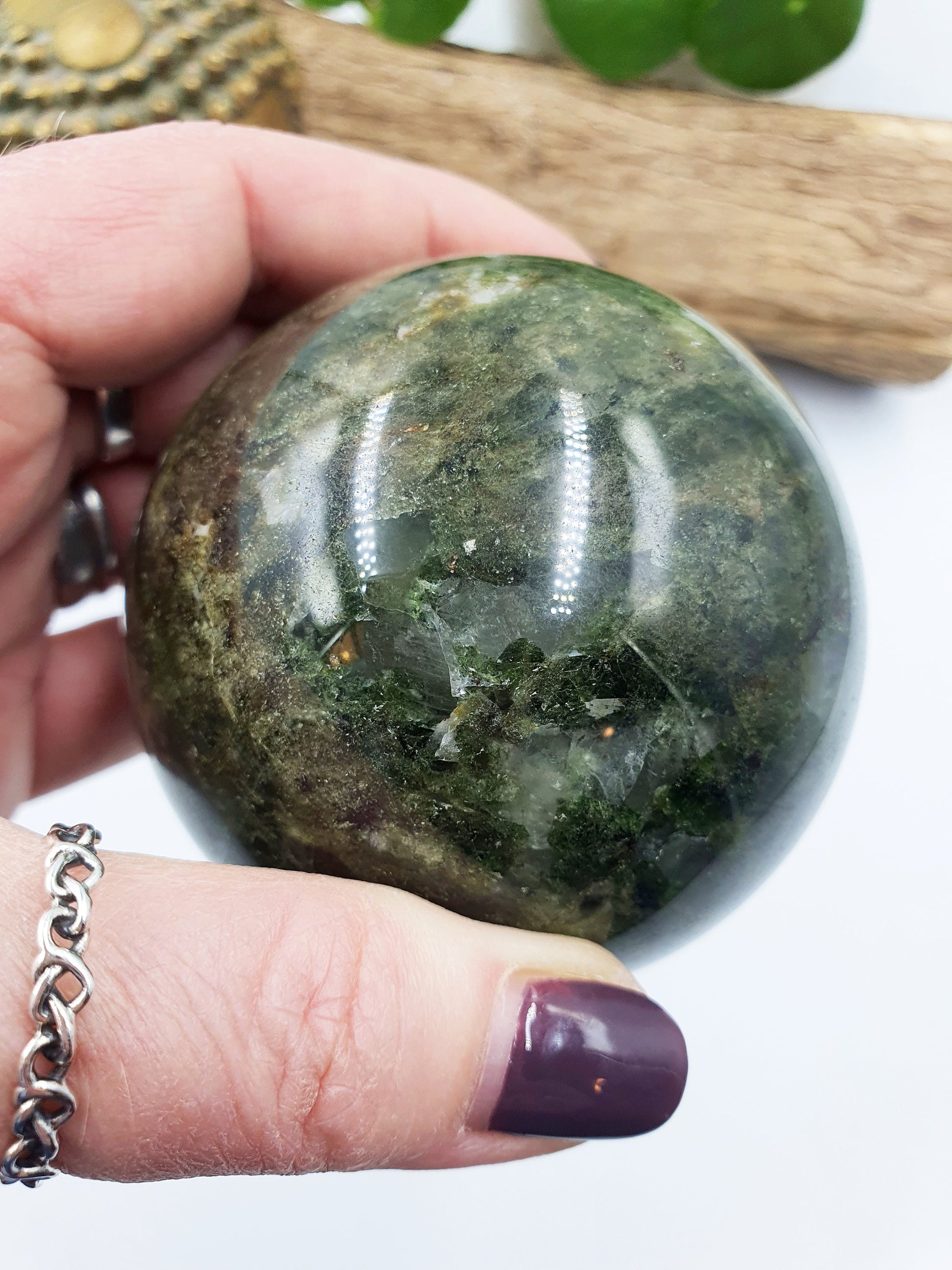 Large Epidote Sphere