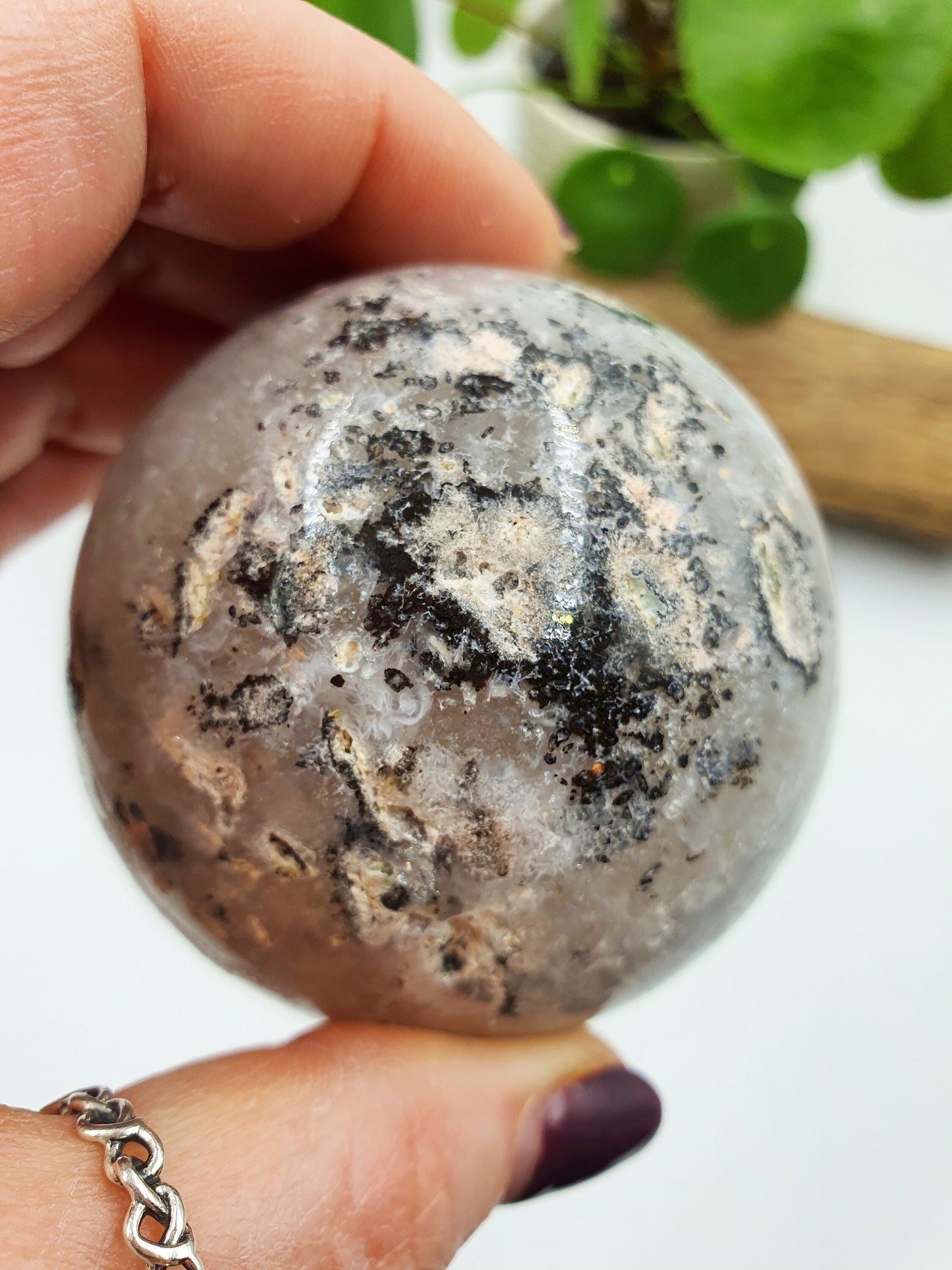 Sparkly Drusy Agate Sphere