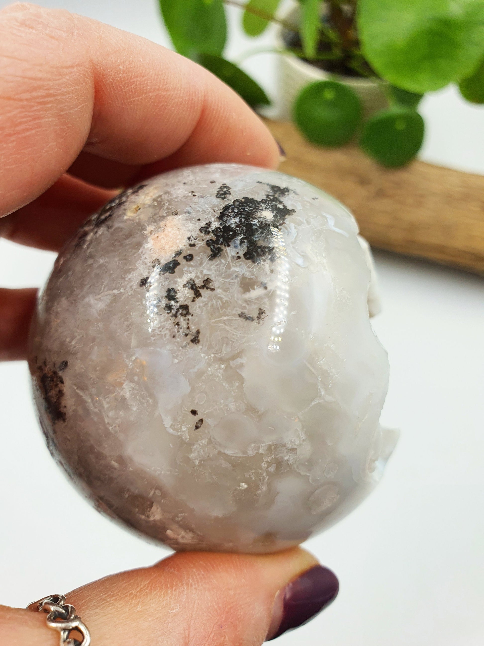 Sparkly Drusy Agate Sphere