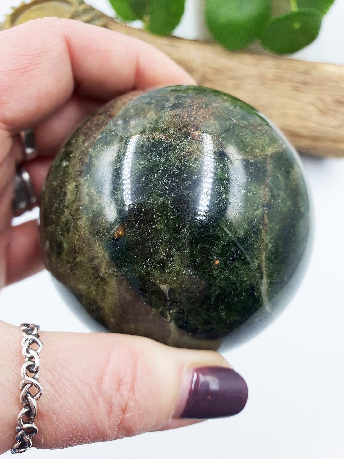 Large Epidote Sphere