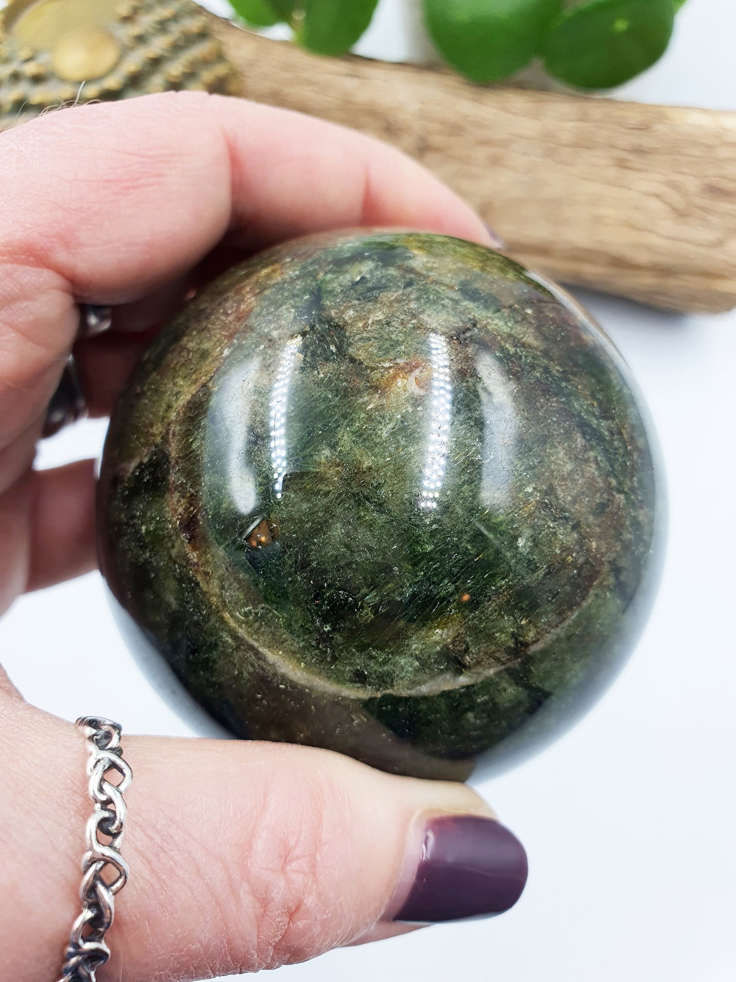 Large Epidote Sphere