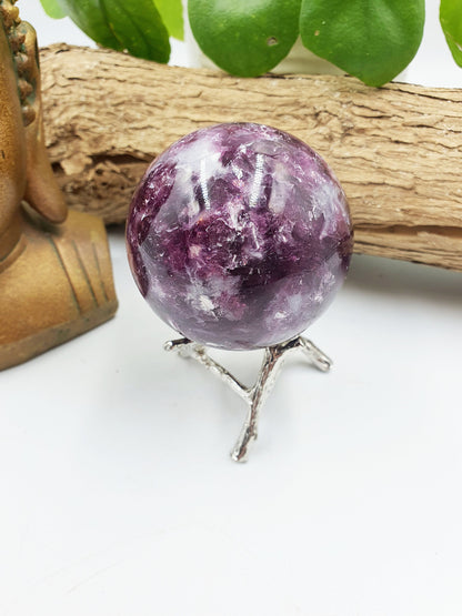 Flashy Purple Mica Sphere