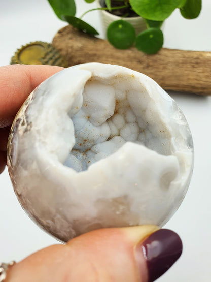 Sparkly Drusy Agate Sphere