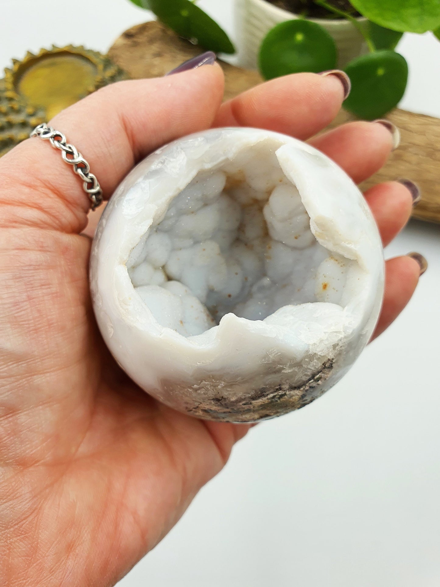 Sparkly Drusy Agate Sphere