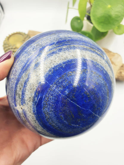 Large Lapis Lazuli Sphere