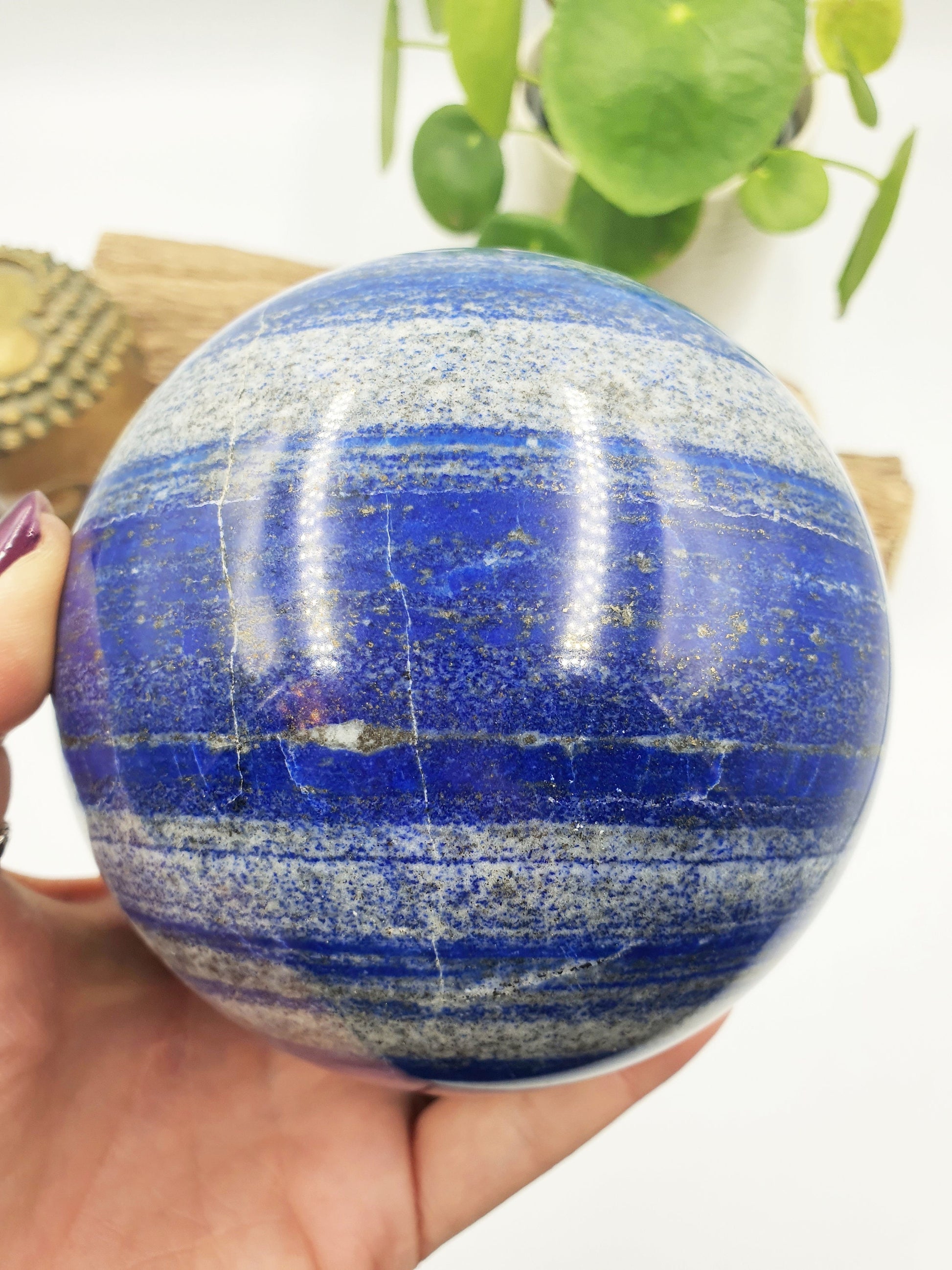 Large Lapis Lazuli Sphere