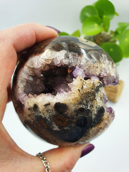 Drusy Agate Sphere