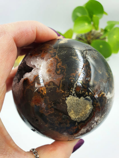 Drusy Agate Sphere