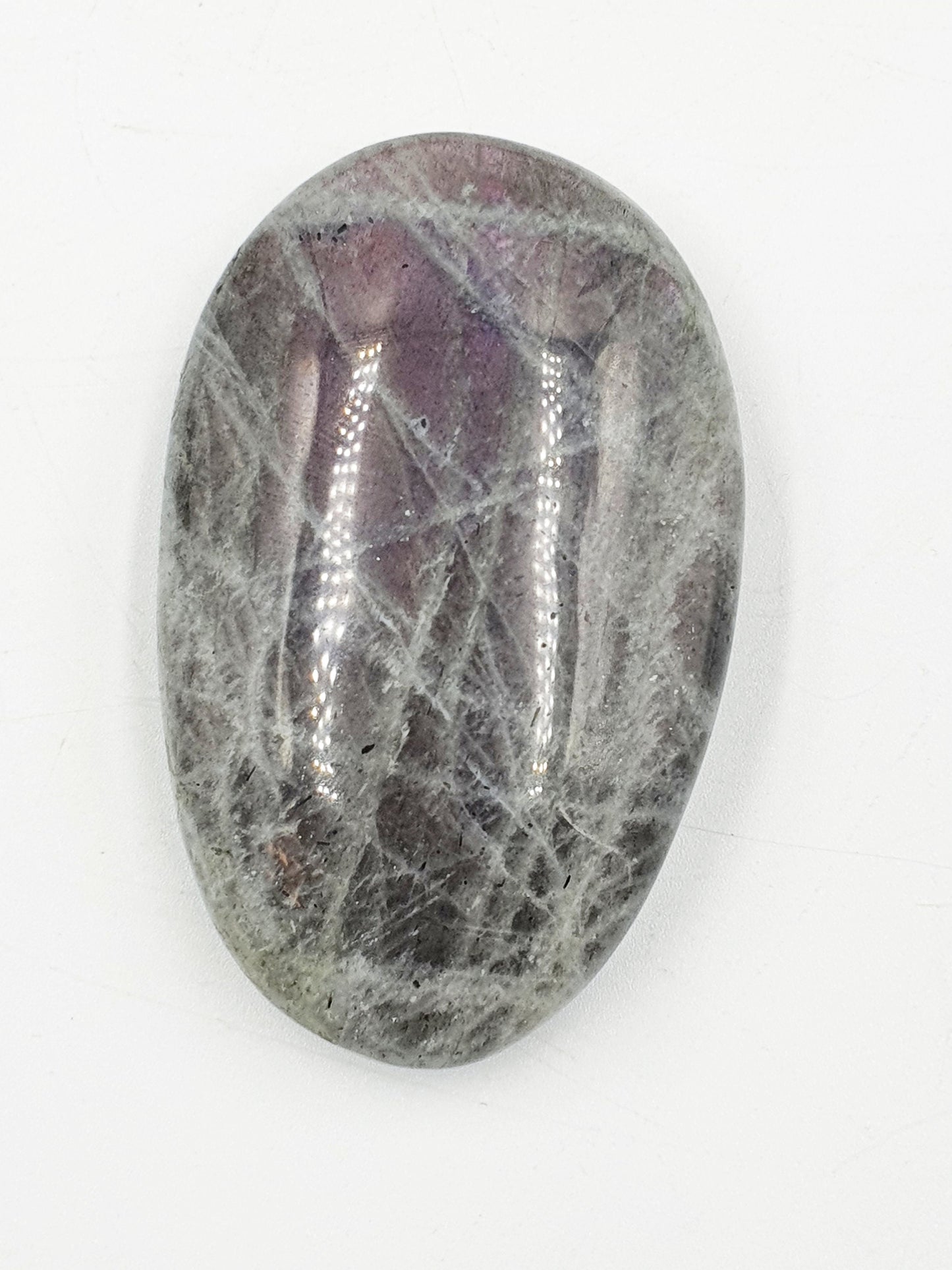 A Grade Pink Labradorite Palm