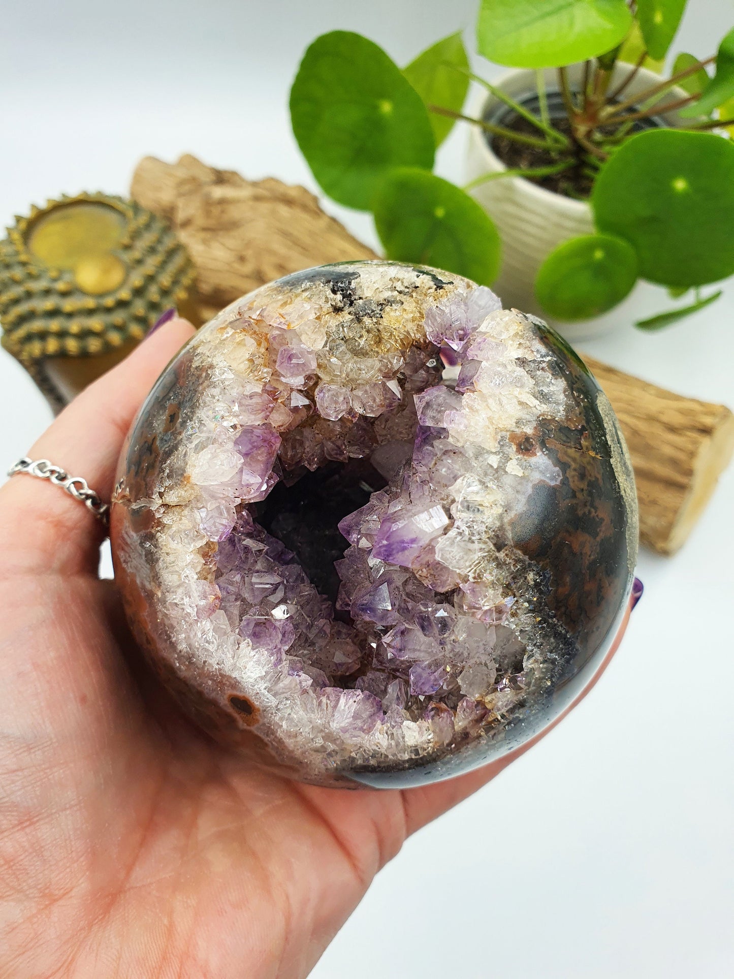 Drusy Agate Sphere