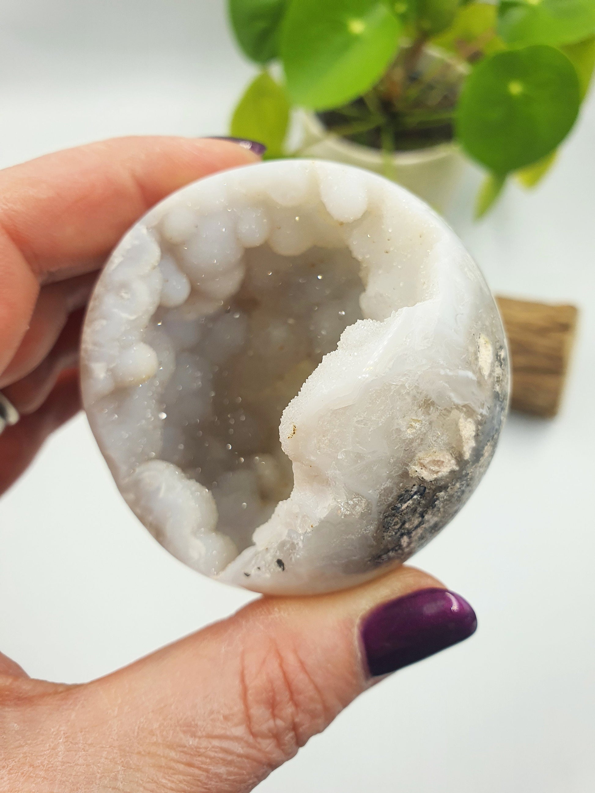 Drusy Agate Sphere