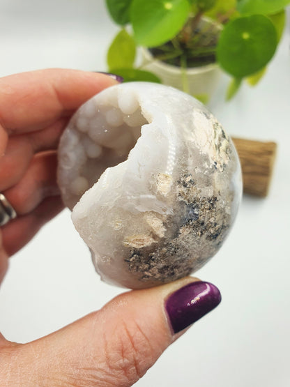 Drusy Agate Sphere