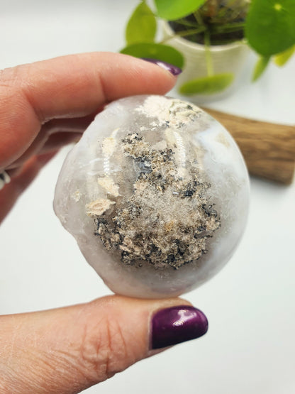 Drusy Agate Sphere