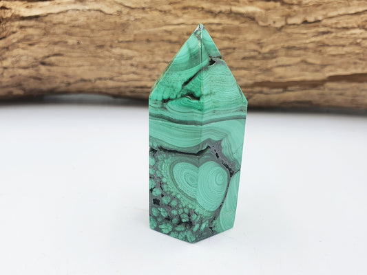 Natural Mini Malachite Point (A Grade)