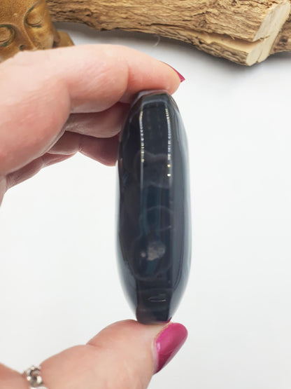 Large Black Banded Agate Palm