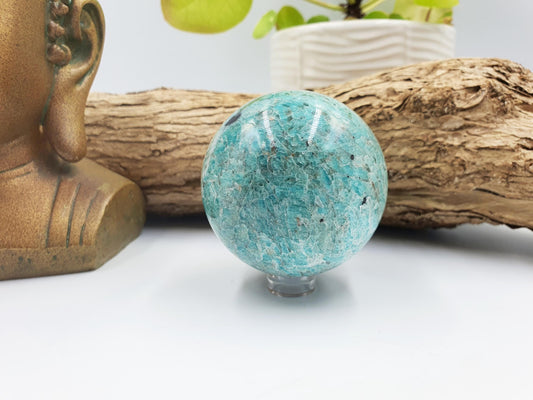 Flashy Amazonite Sphere