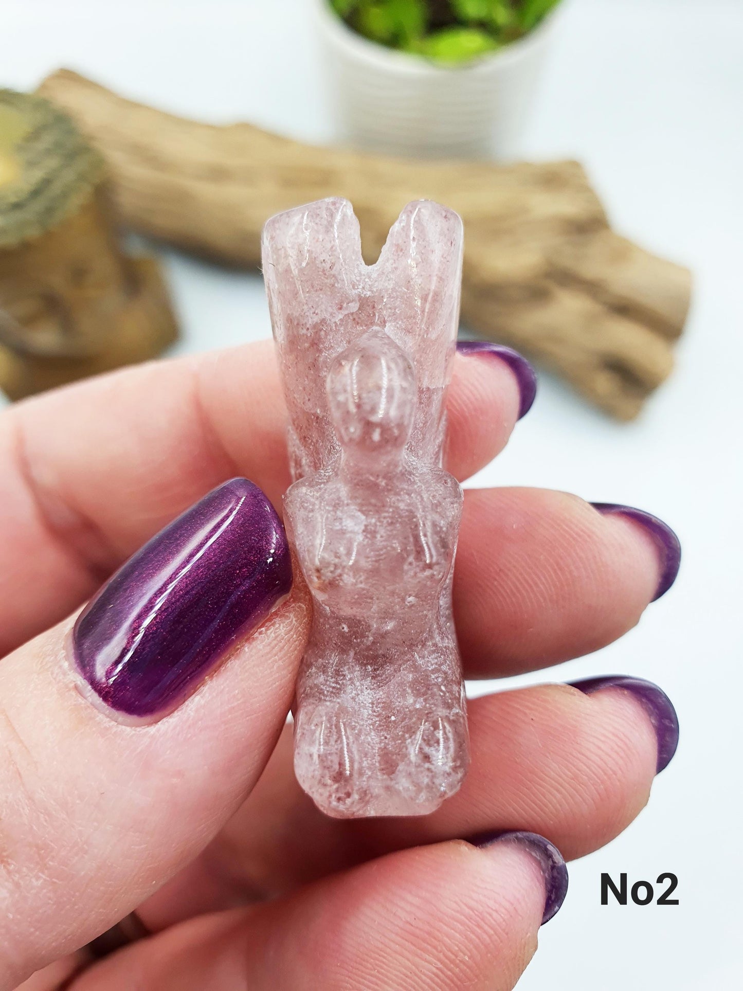 Strawberry Quartz Fairy