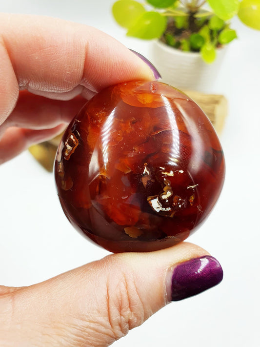 Large Carnelian Palm