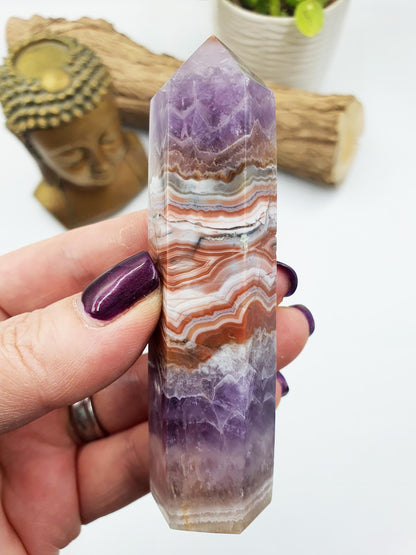 Amethyst Agate Tower