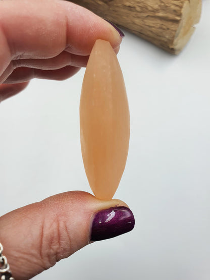 Peach Selenite Palm