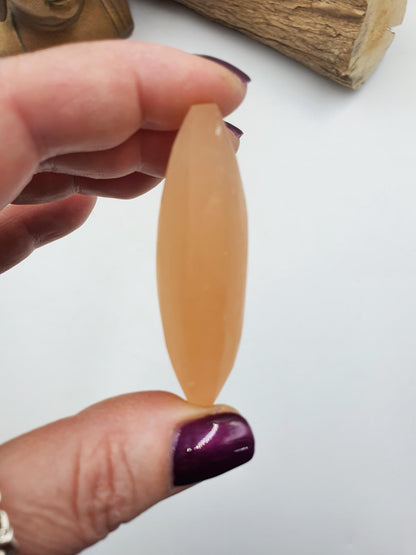 Peach Selenite Palm