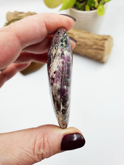 Large Plum Blossom Tourmaline Palm