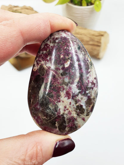 Large Plum Blossom Tourmaline Palm