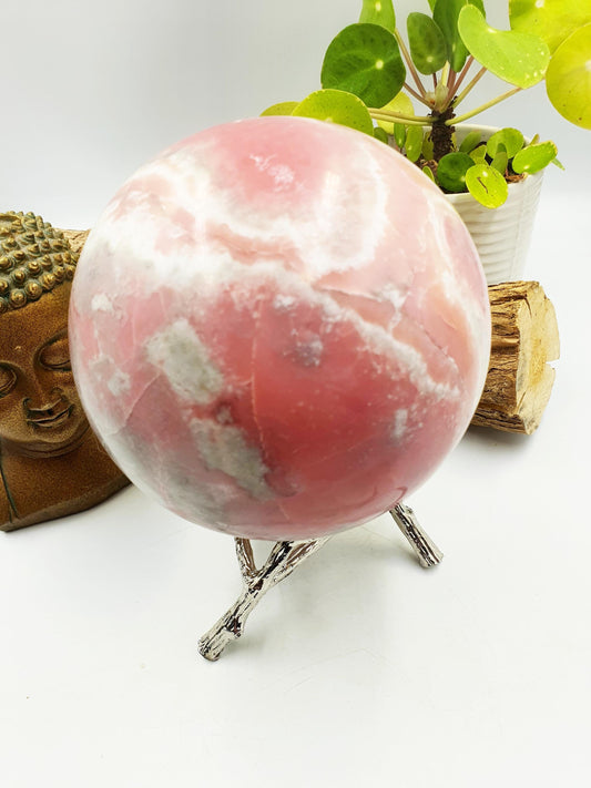 Huge Pink Opal Sphere