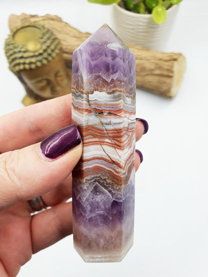 Amethyst Agate Tower