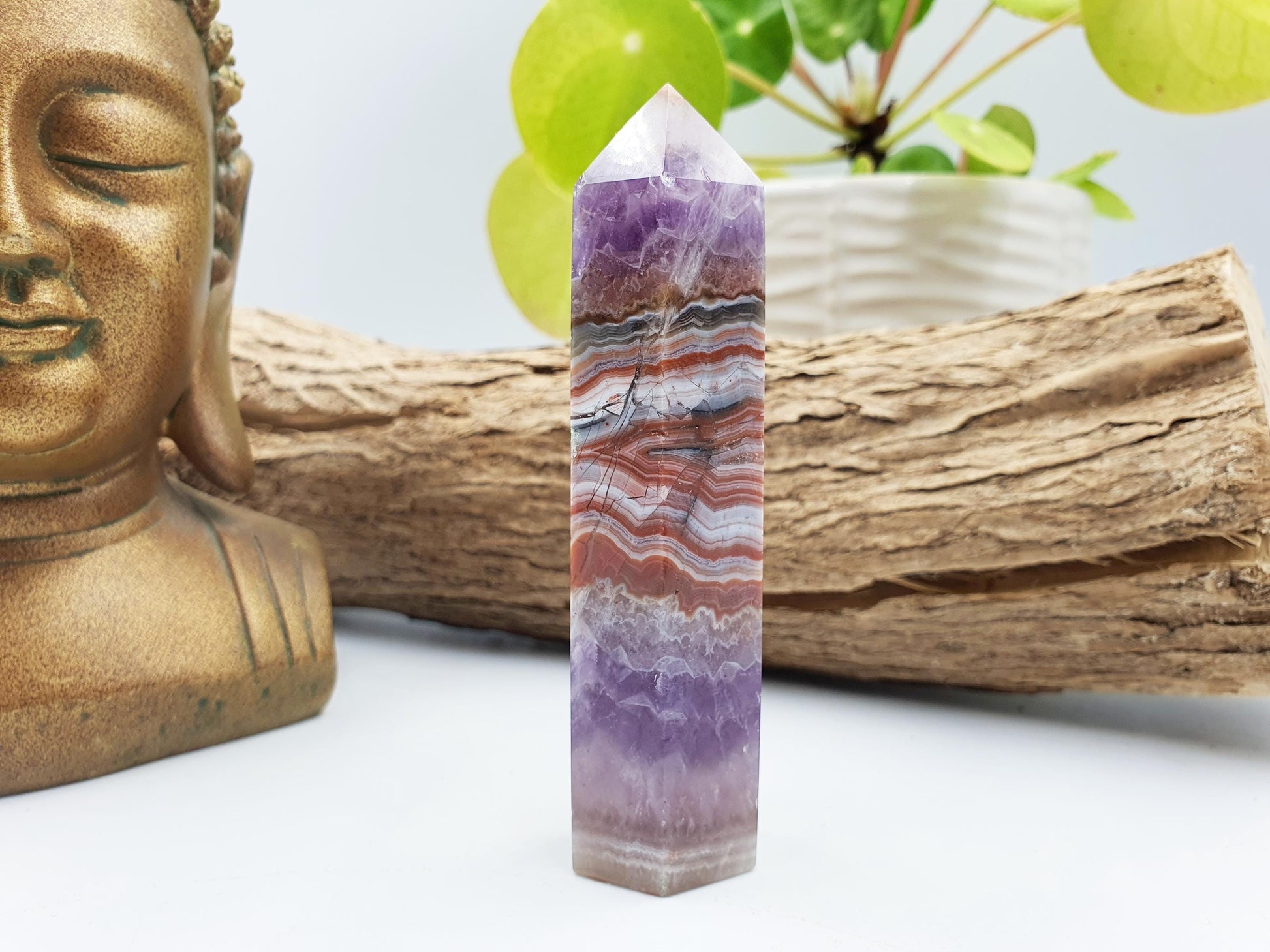 Amethyst Agate Tower