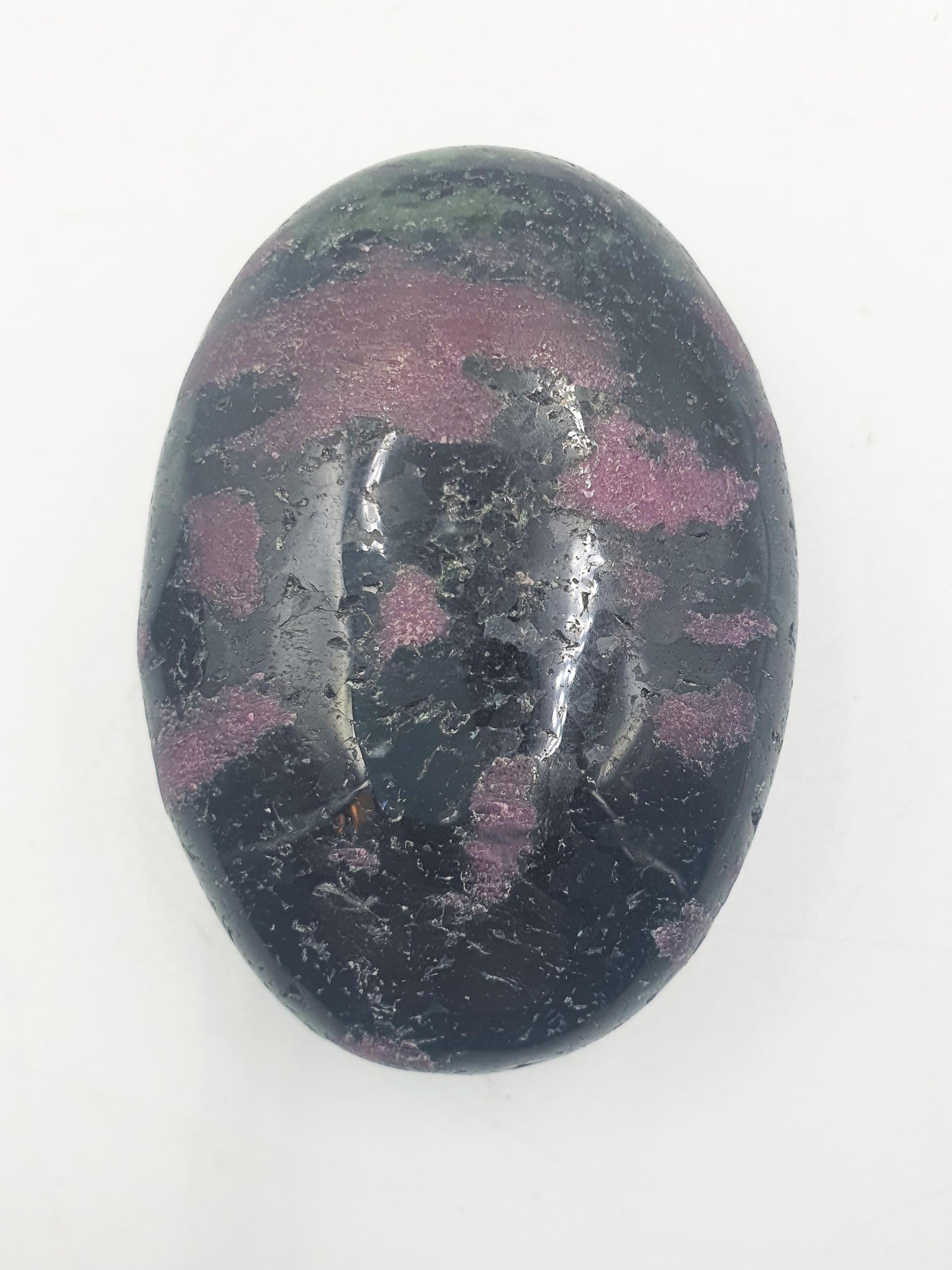 Unique Ruby in Zoisite Palm