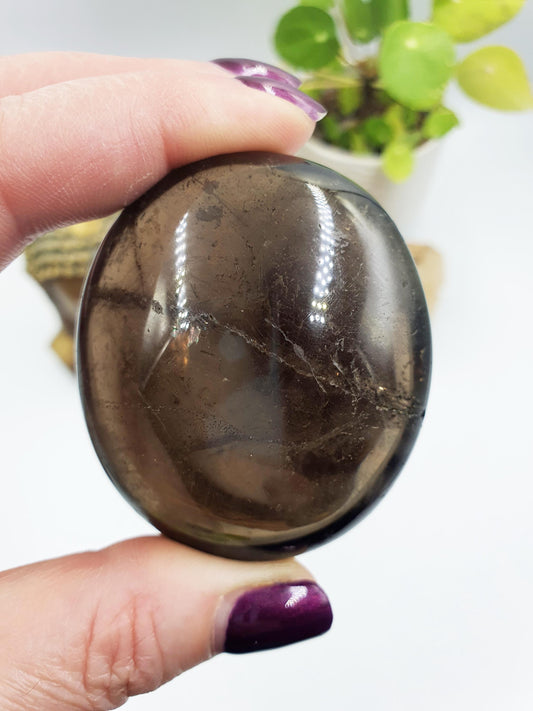 Smoky Quartz Palm