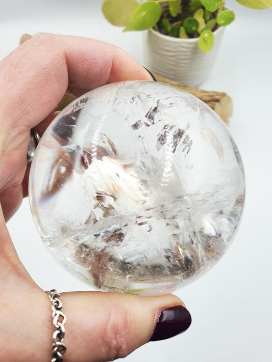 Grade A Clear Quartz Sphere