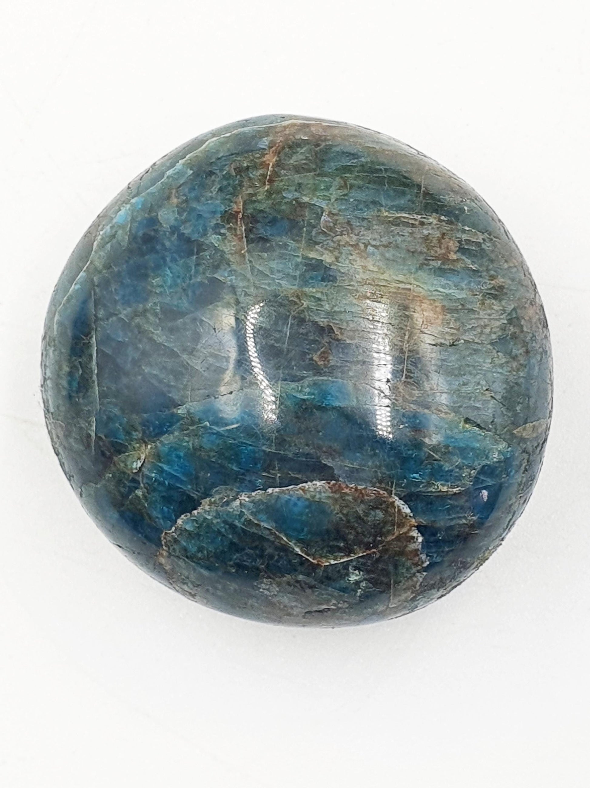 Blue Apatite Palm